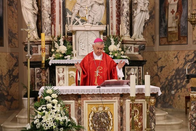 Sveta misa za poginule, nestale i umrle hrvatske branitelje u Varaždinskim Toplicama
